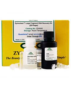 RPI Zymoclean Large Fragment Dna Recovery Kit, 25 Preps