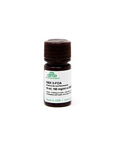 RPI 100x 5-Fluoroorotic Acid, Liquid, 10 mL