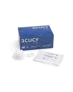 Sekisui Diagnostics Acucy Influenza Flu A&B Test Kit, 25 tests/PK