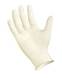 Sempermed Glove, Disposable, Latex, Large, Powder
