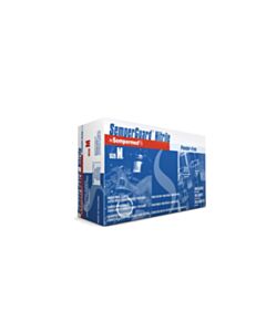 Sempermed Glove, Disposable, Nitrile, Medium, Powder Free (PF), Textured Fingers, Beaded Cuff, 100/bx, 10 bx/cs (Non-Cancellable + Non-Returnable)