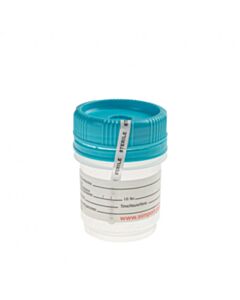 Simport Container Tamper Evident 60mL Sterile, 500/PK