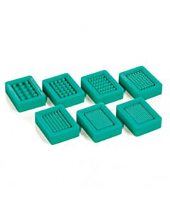 Simport T-Sue Microarray Mold 15 Cores, W/P 4mm Blue-Green, 1 Pac