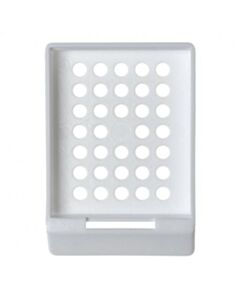 Simport Process.Cass. W/O Lids Stacked White, 2000/CS
