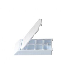Simport Microsette Biopsy Cass. White, 6 Compart., 1000/CS