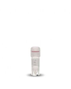Simport Cryovial External ThreadW/Lip And Silicone Washer Seal