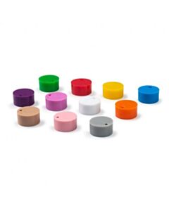 Simport Capinsert For Cryovial White, 500/PK
