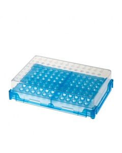 Simport Pc RackW/Clear Lid , Blue, 20/PK