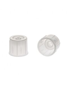 Simport Dual Position Pe Cap For PS 12mm Tubes, 1000/PK