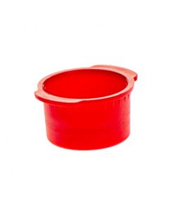 Simport "Vacucap" Tube Closures, 13mm Pe, Red, 6000/CS