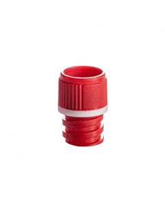Simport Screw CapW/0-Ring For T500 Tubes Red, 1000/PK