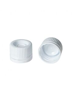 Simport Tamper Evident Cap W/Lip Seal For 7mL Tube, White, 1000/P