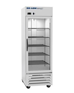 So Low Environmental Lab And Pharmacy Refrigerator, 23 Cu. Ft., 81 H X 27 W X 32 In. D, White Powder Coated Interior, Steel, Upright Style,