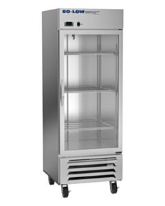 So Low Environmental 2ºC to 8ºC, 27 cu. ft. single glass door, Cycle Defrost, 115 v.