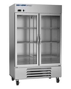 So Low Environmental 2ºC to 8ºC, 49 cu. ft. two glass doors, Cycle Defrost, 115 v.