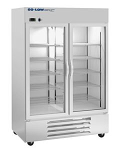 So Low Environmental Lab And Pharmacy Refrigerator, 49 Cu. Ft., 81 H X 52 W X 32 In. D, Painted White Steel Interior, Steel, Upright Style,