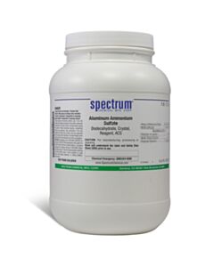 Spectrum Chemical Aluminum Ammonium Sulf; 2.5kg