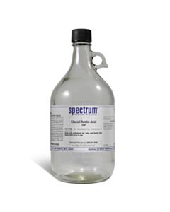 Spectrum Chemical Glacial Acetic Acid, 2; 2.5L