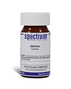 Spectrum Chemical Adenine, Synthetic, 5g, AD105-5GM