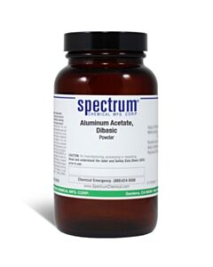 Spectrum Chemical Aluminum Acetate, Diba; 125g