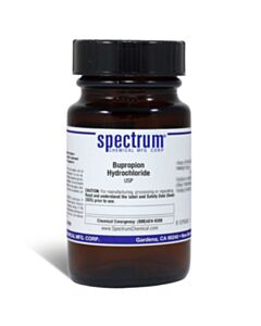 Spectrum Chemical Bupropion Hydrochloride, B1237-25GM