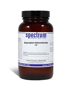 Spectrum Chemical Bupropion Hydrochlorid; 100g