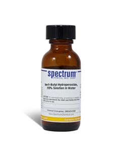 Spectrum Chemical tert-Butyl Hydroperoxi; 25mL