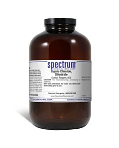 Spectrum Chemical Cupric Chloride, , Crystal, A; 2.5kg