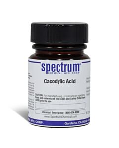 Spectrum Chemical Cacodylic Acid, 25g, CA100-25GM