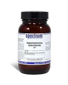 Spectrum Chemical Diphenhydramine Hydroc; 100g