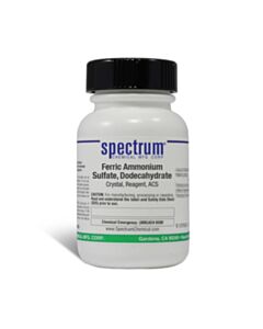 Spectrum Chemical Ferric Ammonium Sulfat; 25g