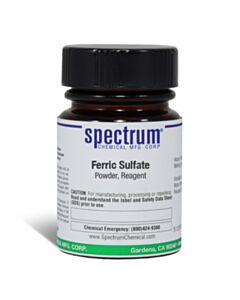 Spectrum Chemical Ferric Sulfate, Powder, F1045-25G