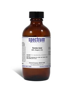Spectrum Chemical Formic Acid, 96 Percen; 100mL