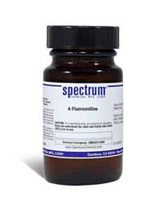 Spectrum Chemical 4-Fluoroaniline, 25g, F2084-25GM