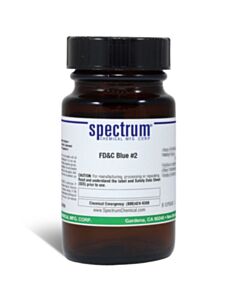 Spectrum Chemical FD and C Blue No. 2, FD115-25GM
