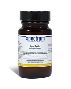 Spectrum Chemical Lead Oxide, Red Powder; 125g