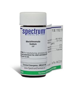 Spectrum Chemical Meclofenamate Sodium, 1g, M1102-1GM
