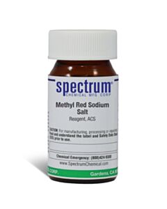 Spectrum Chemical Methyl Red Sodium Salt; 5g
