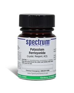 Spectrum Chemical Potassium Ferricyanide; 25g