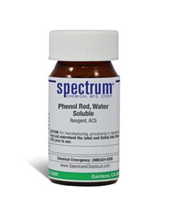 Spectrum Chemical Phenol Red, Water Solu