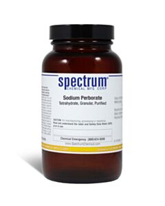 Spectrum Chemical Sodium Perborate, Tetr; 125g