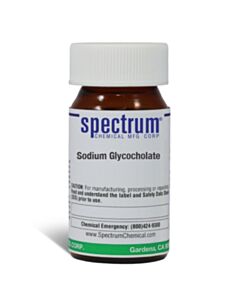 Spectrum Chemical Sodium Glycocholate, 5g, S2276-5GM