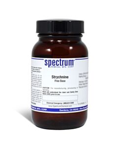 Spectrum Chemical Strychnine, Free Base, ST142-25GM