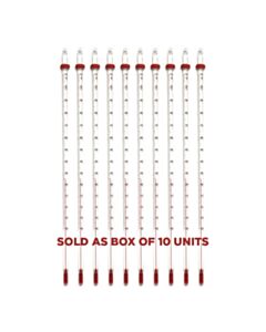 SPER Scientific Red Organic Thermoms White