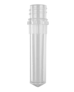 Corning Axygen 2.0mL Conical Screw Cap Tubes Only, Polypropylene, Clear, Non-Sterile, 4000/CS