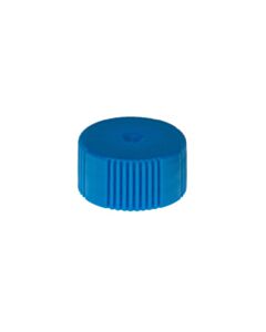 Simport Flat CapW/0-Ring Seal, Blue, 1000/PK