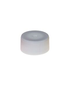 Simport Flat CapW/O-Ring Seal, White, 1000/PK