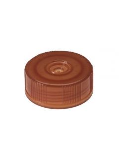 Simport Screw Cap For 5.0mL Tubes, Amber, 200/PK