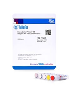Takara PrimeScript FAST RT Reagent Kit with gDNA Eraser, 100 Rxns