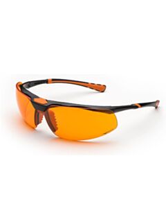 Univet Model 5X3 X-Gen Spectacles (Orange/Black with UV525 Protection)
